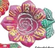  ??  ?? Colourful diyas are priced between ₹4 and ₹10 per piece