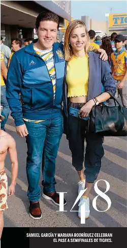 Samuel Garcia Y Mariana Rodriguez Celebran El Pase A Semifinales De Tigres Pressreader