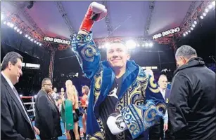  ?? Harry How Getty Images ?? GENNADY GOLOVKIN is motivated for his middleweig­ht title rematch against Canelo Alvarez, but he isn’t going to change the financial terms to which they’ve agreed.