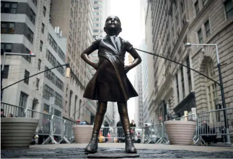  ??  ?? Grand Prix: State Street Global Advisors ‘Fearless Girl’ by Mccann New York