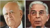  ??  ?? Law experts: Sri Ram (left) and Shad Saleem.