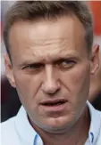  ??  ?? Detention: Alexei Navalny