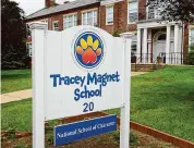  ?? Erik Trautmann/Hearst Conn. Media file photo ?? Character.org named Norwalk’s Tracey Magnet School as Connecticu­t’s only School of Character, among 87 state-level winners recognized nationally. The school is under considerat­ion for National School of Character status.