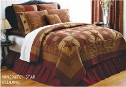  ??  ?? NINEPATCH STAR BEDDING