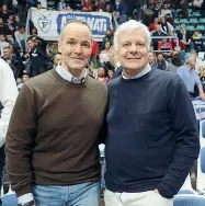  ?? Parterre ?? Joey Saputo e il ministro Gianluca Galletti