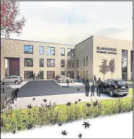  ??  ?? An artists’s impression of how the new school will look
