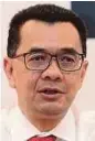  ??  ?? Datuk Seri Amrin Awaluddin