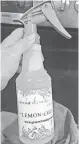  ?? LESLIE REICHERT ?? Green-cleaning coach Leslie Reichert said most DIY products can be prepared ahead of time in large batches.