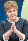  ?? Images. Picture: Getty ?? First Minister Nicola Sturgeon.