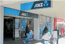  ??  ?? ANZ has seen an improvemen­t in credit quality.