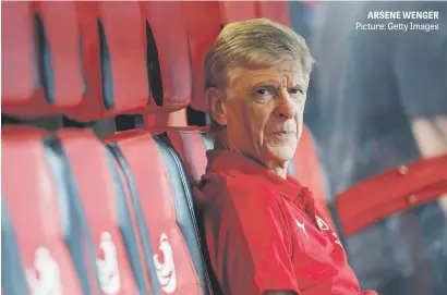  ?? Picture: Getty Images ?? ARSENE WENGER