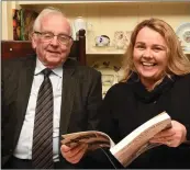  ??  ?? Billy Kenny with his daughter Deirdre Foran