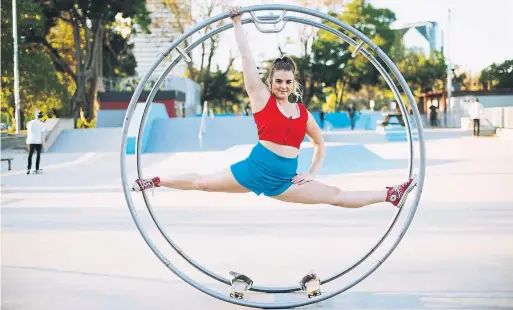  ??  ?? The Big Wheel is one of many spectacles coming to Toronto’s 19th annual BuskerFest, which runs Friday through Monday and benefits Epilepsy Toronto.