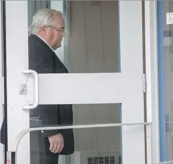  ?? JEFF MCINTOSH/THE CANADIAN PRESS ?? Winston Blackmore stands trial accused of practising polygamy.