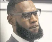  ?? PHIL LONG — AP FILE ?? NBA superstar LeBron James has founded a school for underprivi­leged children in his hometown of Akron, Ohio. President Donald Trump criticized James on Friday.