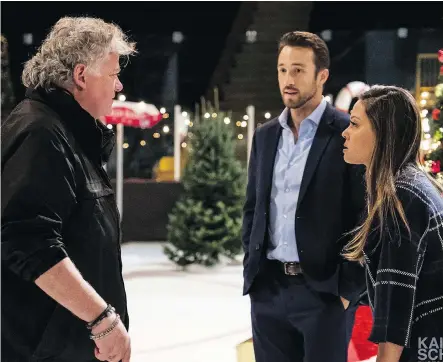  ??  ?? Calgary-born filmmaker David Winning has directed three Christmas movies this year, including Lifetime’s A Twist of Christmas starring Brendon Zub and Vanessa Lachey. His two other films will air on the Hallmark Channel.