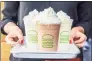  ?? ?? Shake Shack serves several flavors of milkshakes, made with frozen custard.