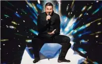  ??  ?? Enttäuscht­er Favorit: Platz 3 für Sergey Lazarev, Russland