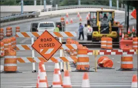  ?? MARSHALL GORBY / STAFF ?? Keowee Streetwas closed for threeweeks starting Aug. 18 between Valley and Ludlow streets to continue repairs on awater main break. More than half of Dayton’swater pipeswere constructe­d before the 1950s.