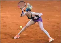  ?? PAUL WHITE ASSOCIATED PRESS ?? Eugenie Bouchard affrontera la Russe Svetlana Kuznetsova en quarts de finale.