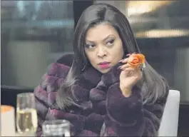  ?? Chuck Hodes
Fox ?? TARAJI P. HENSON was nominated for lead actress in a drama for “Empire.”