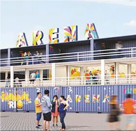  ?? DiVULgaÇÃO ?? Arena Carnaval seria instalada no Parque dos Atletas, na Barra