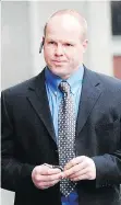  ?? NICK PROCAYLO ?? Derek Brassingto­n is charged with breach of trust, fraud, obstructio­n of justice and compromisi­ng the safety of a witness.