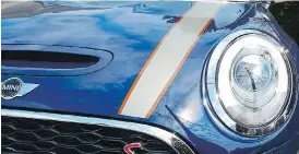  ??  ?? The 2017 Mini Cooper S Seven is a nod to the Austin Seven, one of the original British Minis.