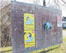  ?? FOTO: RWE ?? Von den Plakaten her ist bei einstigen Wahlkämpfe­n schon mehr losgewesen. Aber vielleicht zeigt sich ja auch hier die Verlagerun­g von Wahlkampf- und werbung ins Digitale. An einer hohen Wahlbeteil­igung soll es nichts ändern