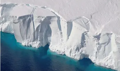  ?? Photograph: NASA/Reuters ?? Melting of a glacier in a remote part of Antarctica is taking place at 70.8bn tonnes a year, according to scientists from Australia’s CSIRO.