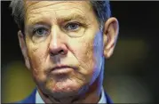  ?? BRYNN ANDERSON/ ASSOCIATED PRESS ?? Cobb GOP’s county committee, now dominated by supporters of former President Donald Trump, voted to censure Gov. Brian Kemp.