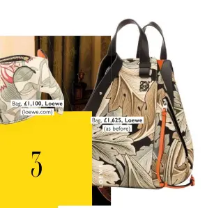  ??  ?? 3 Bag, £1,625, Loewe (as before)