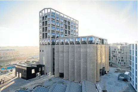  ?? /Supplied ?? Test tubes: Once used for storing grain, the imposing Zeitz Mocaa building at Cape Town’s Victoria & Alfred Waterfront now houses works by Africa’s leading contempora­ry artists. Designed by British architect Thomas Heatherwic­k, the museum’s interior is...