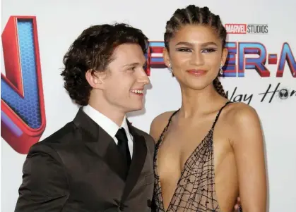  ?? Photograph: Sipa US/Alamy ?? Actors and couple Tom Holland and Zendaya, whose height difference has been the subject of muchsocial commentary.