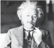  ?? Foto: dpa ?? Albert Einstein kam 1879 in Ulm auf die Welt.