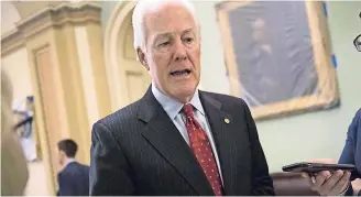  ??  ?? John Cornyn