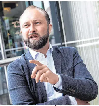  ??  ?? Max Lercher ist Nationalra­ts-Spitzenkan­didat der SPÖ in der Obersteier­mark