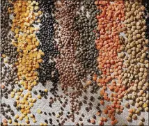  ?? TOM MCCORKLE FOR THE WASHINGTON POST ?? Lentils come in many colors.