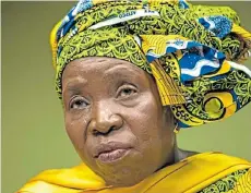  ?? Picture:SIMPHIWE NKWALI ?? BURNING ZEAL: Nkosazana Dlamini-Zuma is at loggerhead­s with the tobacco industry and nearly 500,000 smokers who have signed a petition to overturn the ban