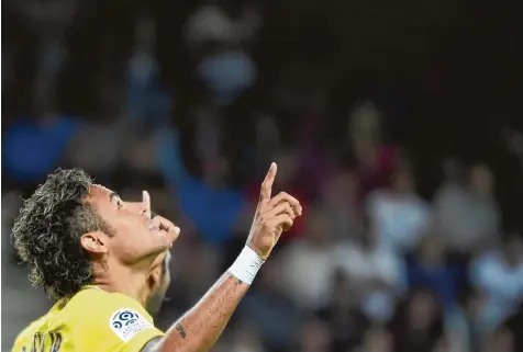  ?? Foto: afp ?? Neymar hat gleich in seinem ersten Spiel für Paris seine Klasse unter Beweis gestellt und ein Tor erzielt.
