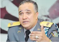  ??  ?? Mayor general Ney Bautista Almonte, director de la Policía Nacional.