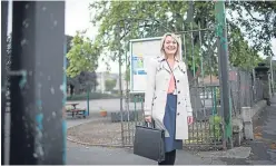  ??  ?? Lesley Paterson has been given the title of Queen’s Nurse.