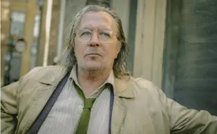  ?? APPLE TV+ ?? Gary Oldman as Jackson Lamb, smelly, abrasive and unkempt as ever, in Season 3 of“Slow Horses.”