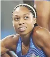  ??  ?? Allyson Felix