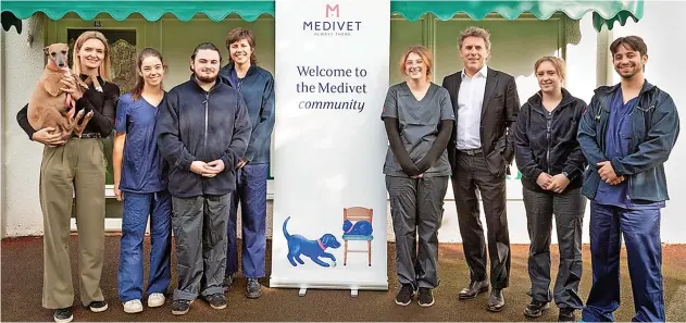  ?? ?? 6 Animal Health Centre in Torquay has become a Medivet franchise