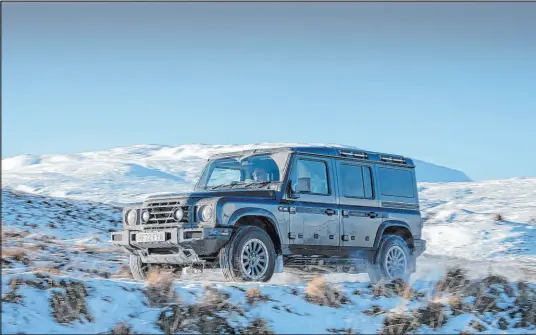  ?? Ineos ?? The 2023 Ineos Grenadier is a true utilitaria­n 4X4 designed for the 21st century: durable, capable and reliable.