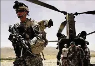  ??  ?? US troops have been in Afghanista­n for nearly 20 years