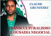  ??  ?? CLAUDE GRUNITZKY