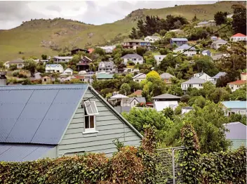  ?? A New Zealand housing ?? suburb.