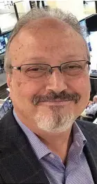  ??  ?? Killed: Jamal Khashoggi